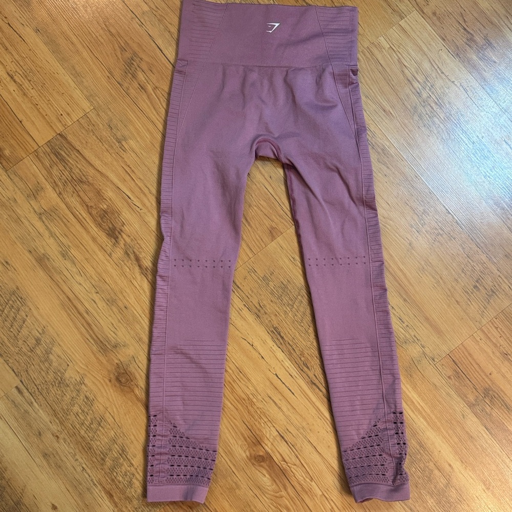 Gymshark Legging Energy Seamless Cropped Leggings Sz XS/S